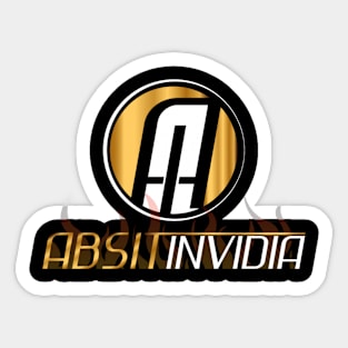 Absit Invidia Sticker